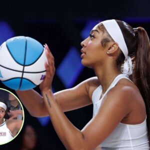 Angel Reese taunts the referee with provocative gesture to celebrate a successful challenge
