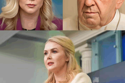 BREAKING NEWS: Leavitt Reveals a Shocking Truth About Pope Francis – What Happens Next Will Bring Everyone to Tears