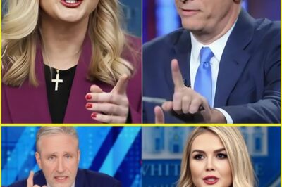 “WHO’S THE PUPPET NOW?”: Karoline Leavitt FLIPS the Script on Jon Stewart in Viral Smackdown That’s Shaking Up U.S. Media