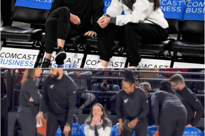 Caitlin Clark gets kicked out by Fever coach Stephanie White in lighthearted courtside moment