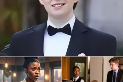 Barron Trump Quietly Stepped In After a Waitress Was Publicly Humiliated — What He Did Next Left the Entire Restaurant in Tears