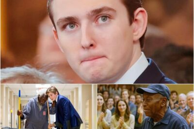 He Walked Into His Old High School Expecting a Routine Visit—What Barron Trump Found in the Gym Left Him Shaken, and Sparked a Quiet Decision No One Saw Coming