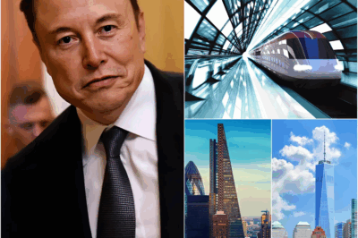 BREAKING: Elon Musk Unveils $30 Billion Transatlantic Hyperloop — New York to London in Just 118 Minutes