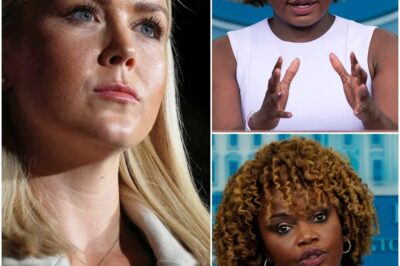 Unbelievable Tension: Caroline Levit and Karine Jean-Pierre’s Face-Off Turns into a Personal Battle—The Room ERUPTS as Levit Lands the Final Blow!
