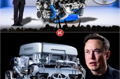 In a move that will shake up the global auto industry, Toyota has just unveiled a water-powered engine powered by hydrogen created through electrolysis — emitting only water vapor! No lithium.