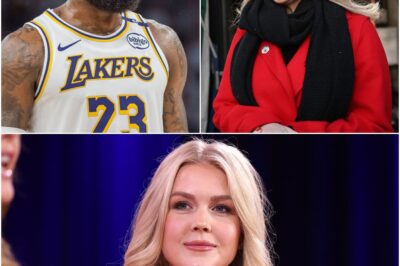 BREAKING: Karoline Leavitt responded to LeBron James with just 17 words after he called her ‘𝙆𝙆𝙆 Barbie’—And in that frozen moment, Karoline’s voice was polite and calm—forcing LeBron to face the much larger consequences he’d been trying to avoid for years. It revealed more about his past than any journalist ever did. And it came too fast.