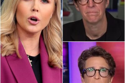 Maddow Loses Control Live on Air After Karoline Leavitt’s Shocking Ambush — “How Could You Be So Stupid?” Sets Media on Fire