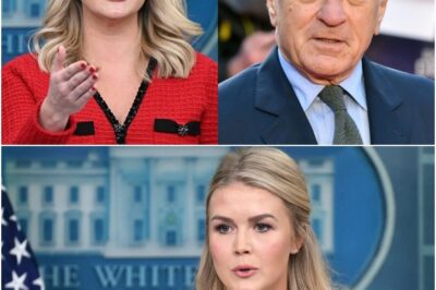 EXCLUSIVE: Robert De Niro Says Karoline Leavitt Is “Not Qualified” to Be a Role Model for Women — And Her Response Flipped the Narrative
