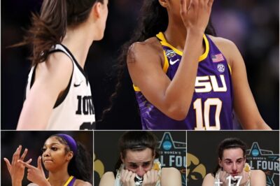 Debate around LSU’s Angel Reese and Iowa’s Caitlin Clark gesturing even has Clark confused