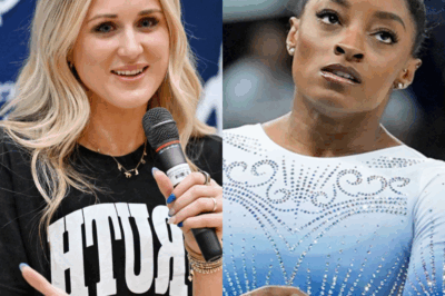 Riley Gaines Fires Back at Simone Biles, Bringing Up Gymnast’s Painful Past in Heated Transgender Debate