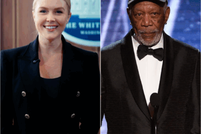 EXPLOSIVE TV MOMENT: Karoline Leavitt Engages in Powerful Dialogue with Morgan Freeman on Racism and Inequality Live on Air