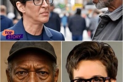He only asked for a dollar! Rachel Maddow could have kept walking—just like everyone else who had passed him minutes earlier. But then came a sentence she hadn’t heard in 34 years. Just a few words… hauntingly familiar.