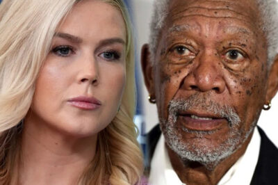 “Look Me in the Eye, Karoline.” — Morgan Freeman Confronts Karoline Leavitt in Televised Showdown That Shakes America to Its Core.C4