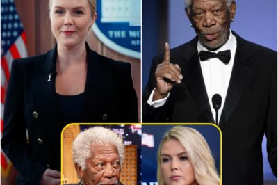 “LOOK ME IN THE EYE, KAROLINE.” — Morgan Freeman Humiliates Karoline Leavitt in Televised Showdown That Shakes America to Its Core.C4