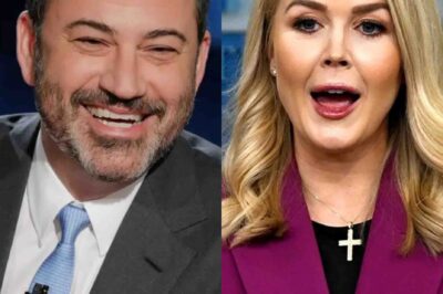 Jimmy Kimmel Crosses the Line on Live TV—Karoline Leavitt’s Fiery Comeback Leaves Him Humiliated as Audience Gasps in Shock.C4