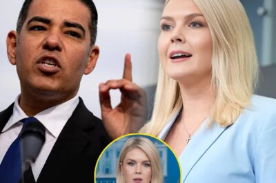 “YOU LIED — AND I HAVE THE RECEIPTS.” Karoline Leavitt Gets Humiliated by Robert Garcia on Live TV Over a Single Line She Couldn’t Explain.C4