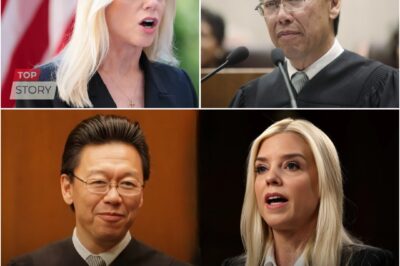 “You Don’t Argue the Constitution with a Campaign Lawyer.” — How Judge Edward Chen Froze a Courtroom, Crushed Pam Bondi’s Nomination, and Left the Legal World Shaken.C4
