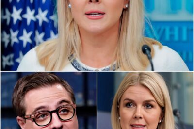 Karoline Leavitt tried to handle Chris Hayes live on air with just one sentence — but she didn’t expect his completely unprepared reply would hand her a bitter ending right on the spot.C4