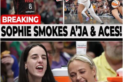 BREAKING: Caitlin Clark FIRED UP Over RED HOT Sophie Cunningham As Indiana Fever DOMINATE A’Ja Wilson LV Aces