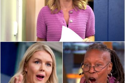 Karoline Leavitt “crushed” The View with a single devastating line — Whoopi was stunned, the hosts couldn’t react… But that was only the beginning! 60 seconds later, Whoopi Goldberg “DESTROYED” Karoline Leavitt live on air — a “9-word-only” sentence flipped the entire story and left FOX speechless.