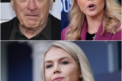 “That’s Just Not True, Robert” — Karoline Leavitt Confronts De Niro in Televised Showdown That Stuns Viewers and Splits the Nation