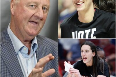 BREAKING: Larry Bird Ends His Silence to Defend Caitlin Clark