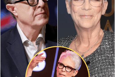 Jamie Lee Curtis Accuses CBS of Silencing Her After Colbert’s EXIT — A Bold Allegation That Could Shake Late-Night TV”