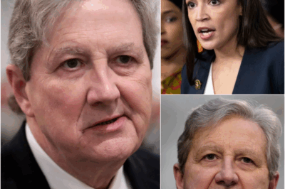 “You Want Me Silenced? Let’s See Who’s Really Dangerous.” Sen. Kennedy Reads AOC’s Tweets Out Loud — And What Followed Was a National Reckoning. When AOC called Senator John Kennedy “dangerous” and said he “needs to be silenced,” she likely wasn’t expecting this. Instead of firing back in anger, Kennedy took to live national TV — and calmly did one thing: He read her own tweets. Word for word. No spin. No commentary. Just her words, exposed in the spotlight. Then came the real blow: Constitutional receipts. Timeline contradictions. Sharp facts. Kennedy didn’t raise his voice — he raised the stakes. The moment has exploded across social media, with many calling it a masterclass in political judo. Was this a turning point? Or just the beginning of a much bigger war of words?