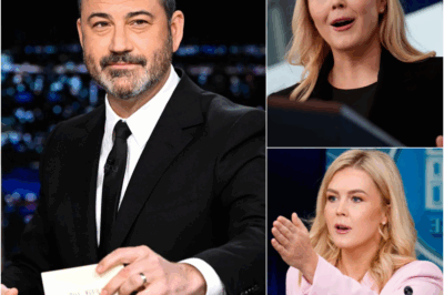 SHOCKWAVES ON LIVE TV: Jimmy Kimmel Turns the Tables—Karoline Leavitt SILENCED After Brutal On-Air Reality Check!
