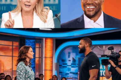 “YOU PICKED THE WRONG WOMAN.”  That was the moment everything flipped.When a smug ex-NFL star tried to mock Karoline Leavitt on live television, he expected laughs. Instead, he got flattened.With one cold, razor-sharp line—“I don’t flinch, I fire back”—Karoline didn’t just hold her ground. She shattered his confidence in front of a stunned studio audience.  Her tone? Calm. Her aim? Surgical. Her words? Brutal brilliance.  He laughed. She didn’t. And when she looked him dead in the eye and delivered a verbal uppercut no one saw coming, the room went dead silent. No applause. Just gasps. His jaw locked. His smile faded. And by the time she was done, he looked like he’d just taken a sack at the 50-yard line—with no helmet.  Social media exploded: “That was pure fire.” “He underestimated the wrong woman.” “Best live TV clapback of the year.”