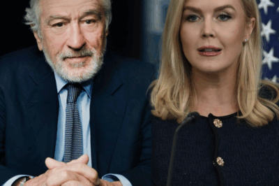 “Sit Down, Kid.” — Robert De Niro Silences Karoline Leavitt in Fiery TV Showdown That Left Viewers Stunned