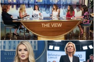 Media Firestorm: Karoline Leavitt’s $800M Lawsuit Shakes the Foundations of Daytime TV