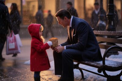 A Lonely Man Accepted a Christmas Dinner Invitation from a Little Girl — Yet What Happened After He Knocked on the Door Was Beyond Belief…