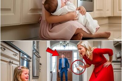 Little Girl Sob And Begging “ Don’t Hurt Us”. Suddenly Her Millionaire Father Visit Home And Shout…