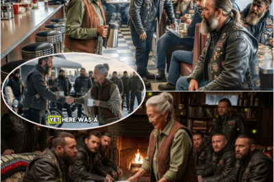Kind Old Lady Shelters 15 Bikers in a Snowstorm — Next Morning, 100 Bikes Lined Up Outside Her Home