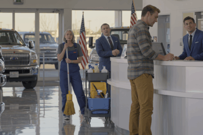 Undercover Boss Buys A Truck At His Own Dealership, Stops Cold When He Hears A Customer Behind Him