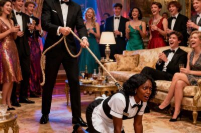 Rich Young Master Spends Money To Force Black Maid To Crawl Like A Dog Just For Fun – Her Reaction Shocks Everyone…