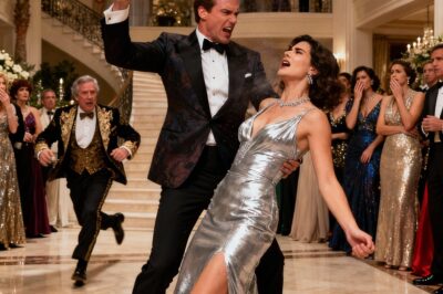 The husband beat his wife with a stick in the middle of a party just to show off in front of his friends — but the secret revenge of his billionaire CEO father-in-law left everyone shocked…