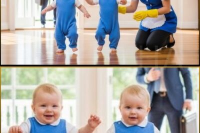Billionaire’s Twins Couldn’t Walk and Speak-Then Black maid Did Something That Left Him Speechless