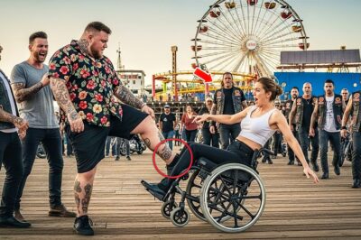 “Move, Cripple!” – Bullies Kicked a Disabled Girl at Santa Monica Pier. Then a Sea of Bikers Surrounded Her