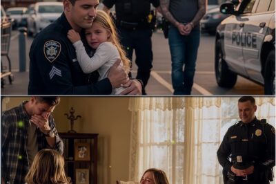 Little Girl’s Secret Rescue Signal in Supermarket — Cop Saw It and Immediately Followed Her