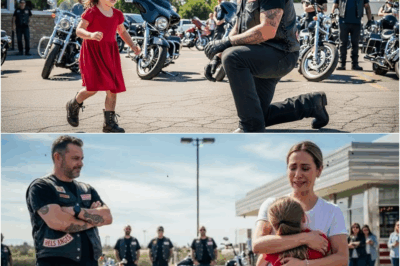 Little Girl Ran to the Bikers Crying, “They’re Beating My Mama!” — What the Bikers Did Leff..