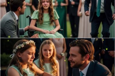 Everyone Ignored the CEO’s Paralyzed Daughter at the Wedding — Until a Single Dad Spoke Up