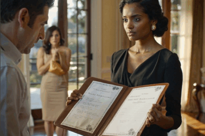 He brought his mistress home and told his wife she didn’t deserve to live in their villa. A few minutes later, she showed him the ownership papers — and left everyone speechless.
