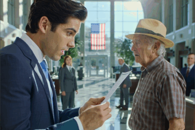 He thought he was mocking a poor old man… but one piece of paper changed everything
