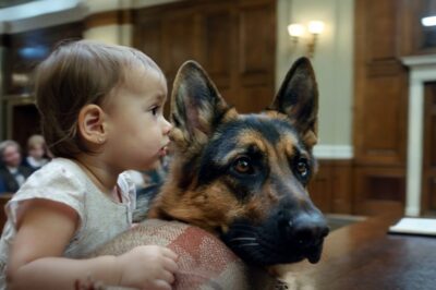 A 3-Year-Old Girl Speaks To A Police Dog In Court — And No One Was Ready For What She Said.