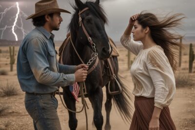 A rancher was a virgin at 40, until a woman asked him to stay in his barn during a storm.