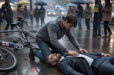 He missed his final exam to save an unconscious stranger — only to discover the man was a company chairman. What happened next turned his entire future upside down.