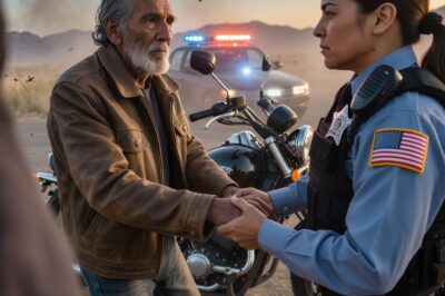 A motorcyclist reunited with his mιssιng daughter after 31 years — only to realize she was the officer there to arrest him