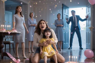 At My Niece’s Birthday Party, Just As She Was About To Cut The Cake, My Four-Year-Old Daughter……